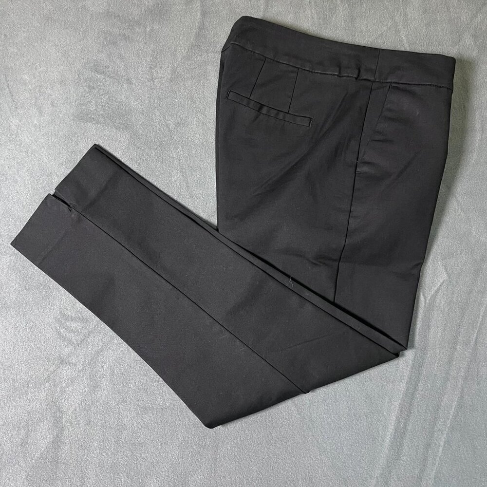 Boden Classic Black Chino 7/8 Pants 6P